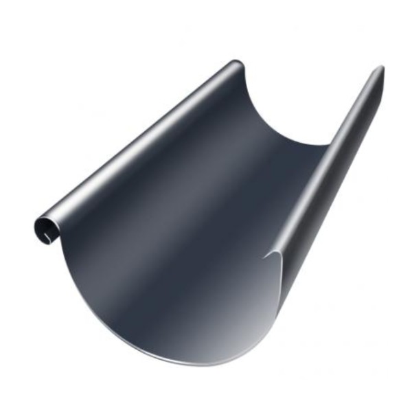Водосток Grand Line 125x90 – Желоб 3м RAL 7024 купить в Валдае