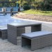 Диван-Трансформер AFINA плетеный из иск. ротанга S330G-W78 Grey купить в Валдае