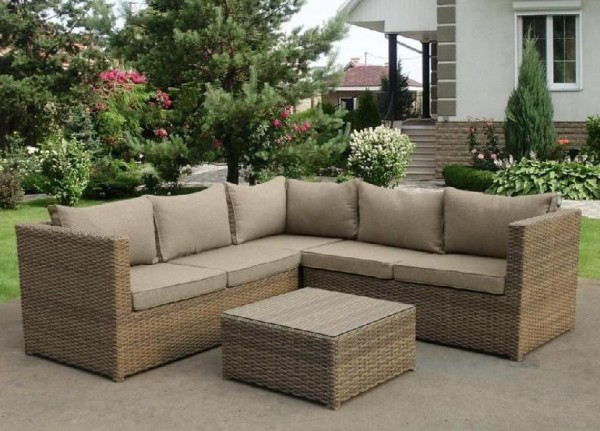 Комплект мебели AFINA плетеной из иск. ротанга YR825B Beige купить в Валдае