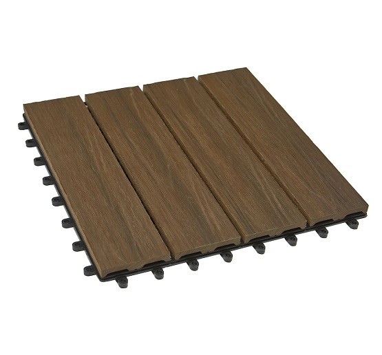 Садовый паркет дпк CM Garden Modern, 300х300 мм, PATINA BROWN (Патина коричневый) купить в Валдае