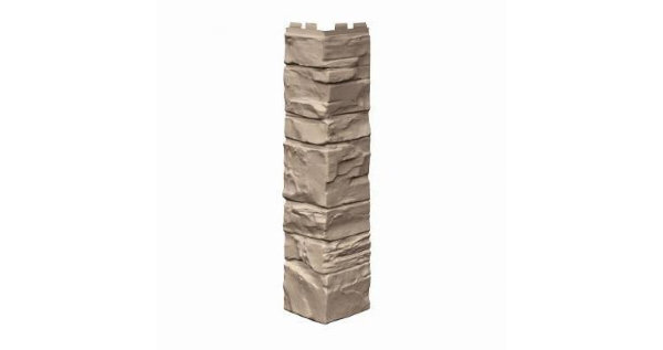 Угол наружный VOX Solid Stone Lazio камень светлая глина купить в Валдае