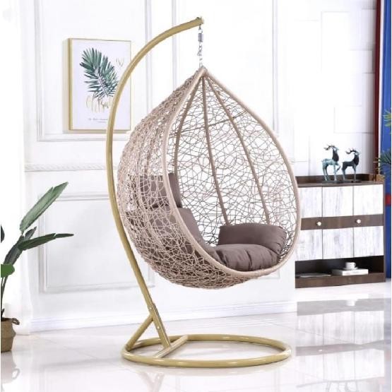 Кресло Подвесное из искусственного ротанга AFM-169A-XLB Beige купить в Валдае