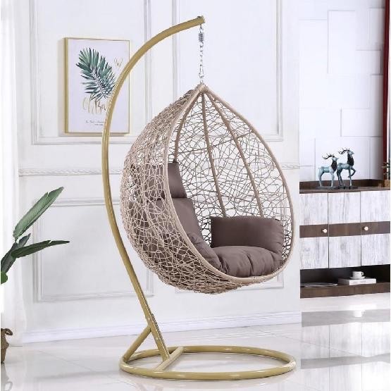 Кресло Подвесное из искусственного ротанга AFM-169A-LB Beige купить в Валдае