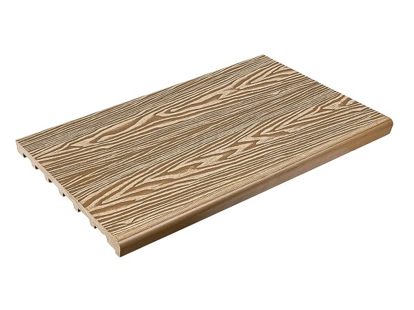 Ступень полнотелая из ДПК Deckart Step 3D Орех купить в Валдае