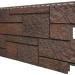 Фасадная панель VOX Sandstone (Сандстоун) темно коричневый купить в Валдае