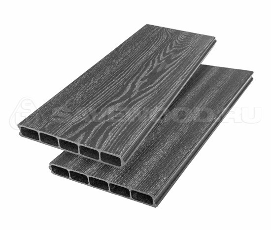 Грядочная доска ДПК 3D Savewood SW Rumex Графит купить в Валдае