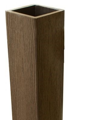 Столб опорный Woodvex Co-Extrusion Кофе купить в Валдае