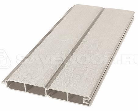 Заборный профиль из ДПК Savewood SW Agger матовый бежевый купить в Валдае